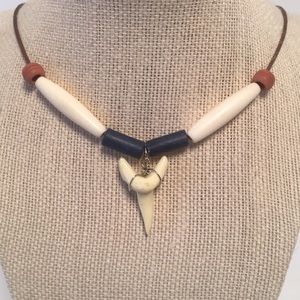 Shark tooth necklace